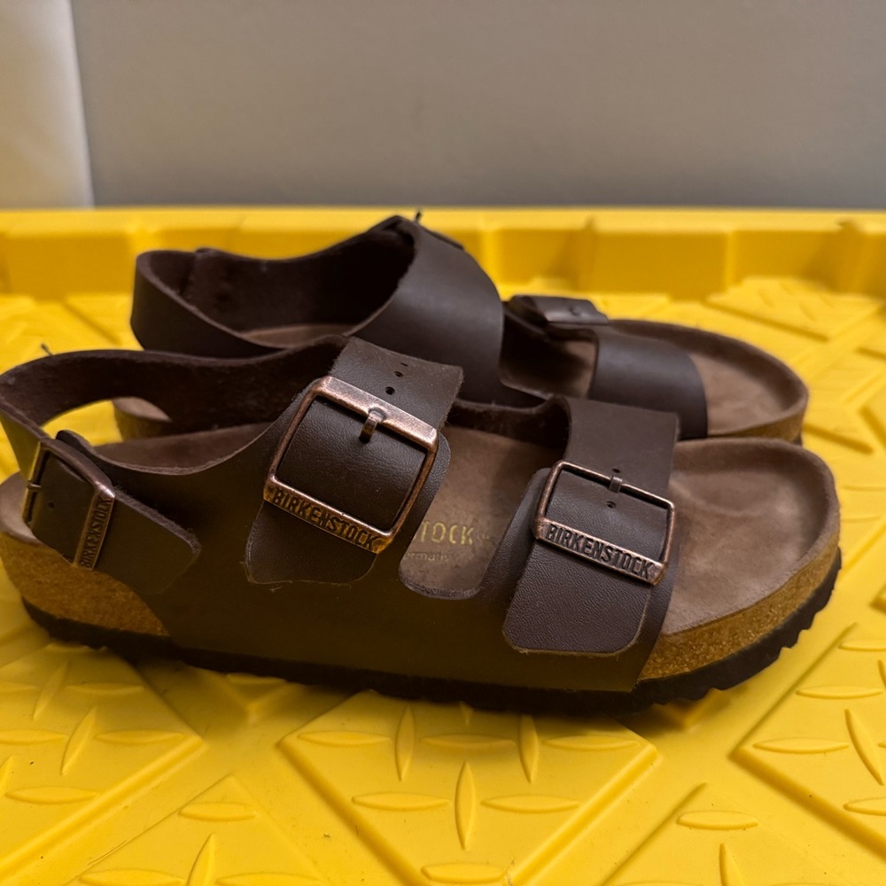 Birkenstock Milano Dark Brown Sandals